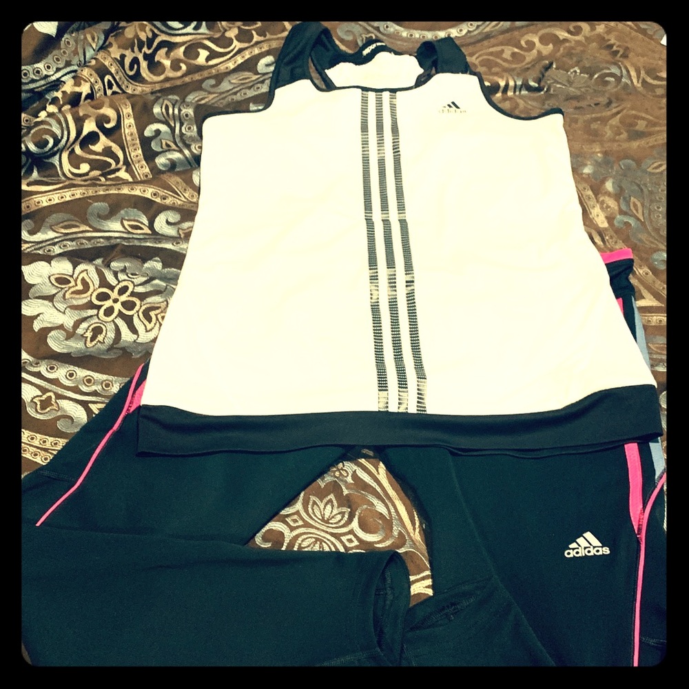 Adidas Response Clima-cool Susan J Koman gym set